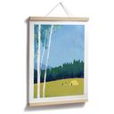 Plakat Camping ved skoven - Rivers
