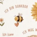 Fototapete Affirmationen Blumen - 144x192 cm