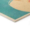 Houten Wanddecoratie Zomercocktail bij het zwembad - Rivers