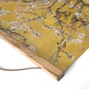 Textielposter - Amandelbloesem oker (panorama) - van Gogh