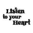 Akrylbokstäver Listen to your Heart