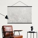 Textielposter Planten in wit in modern design - Ms Tiff