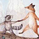 Fotomural Habitación Infantil Excursión Animal en la Naturaleza - Oliver Robins
