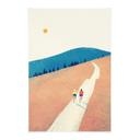 Tekstil plakat Cykeltur i bjergene - Rivers