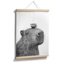 Poster Capybara Matin Café - Korenkova
