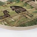 Houten Wanddecoratie Paardenwei in het Natuurpark - Oliver Robins - Rond