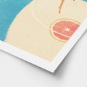 Poster Sommardrink vid poolen - Rivers