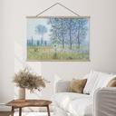 Textielposter Lentevelden - Monet