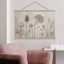 Textielposter Droogbloemen - Disher