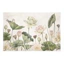 Textielposter Waterlelie-idylle in pastel - Sir Edward