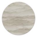 Stampa per Pareti Roerich Peaks - Paesaggio Montano Beige - Sir Edward x Grigory Gladarev - Alu-Dibond Rotondo