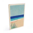 Tableau sur bois Mer Baltique et herbes des dunes - Rivers