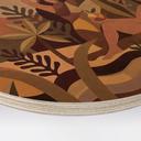 Stampa su legno Amber Flora - Donne nella foresta pluviale - Sir Edward x Grigory Gladarev - Tondo