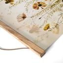 Textielposter Wilde weidebloemen in zonlicht - Talen
