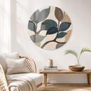 Stampa su Vetro Emil's Garden - Foglie Botaniche - Sir Edward x Grigory Gladarev - Rotondo