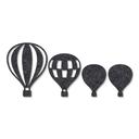 Decori in feltro - Mongolfiere (Set da 4) per la cameretta