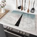 Plaque de protection en verre Nuages Paisibles - Oliver Robins