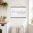 Textielposter Laundry Room