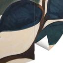 Fotobehang Emil's Garden - Botanische Bladeren - Sir Edward x Grigory Gladarev - Rond
