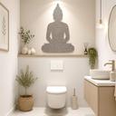 Decori in feltro - Buddha con funzione acustica