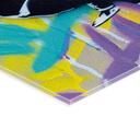 Acrylglasbild Ballerina mit Football Graffiti - Habib - 30x45 cm