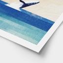 Poster Walvis in de zee - Rivers