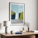 Poster Waterval in de bergen - Rivers