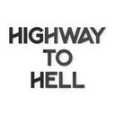 Akrylbokstäver Highway to Hell