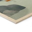 Houten Wanddecoratie Maritiem Kustmotief met Vuurtoren - Oliver Robins