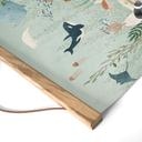 Kinderkamer Textielposter Zeedieren diep in de oceaan - Oliver Robins