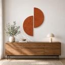 Decori in feltro Semicerchi | Decorazione murale, bacheca & isolamento acustico