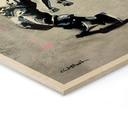 Stampa su legno Ballerino Street Art Freedom Within - Habib