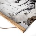 Textielposter - Kleine judoka - Banksy