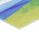 Acrylglas schilderij Bergweide met uitzicht | Landschapsschilderij voor de woonkamer - Rivers