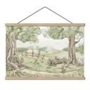 Kinderkamer Textielposter Familie Muis in het bos - Kikki Belle
