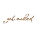 Träbokstäver get naked - MDF natur