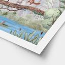 Poster Dierenuitstapje in de Natuur - Oliver Robins