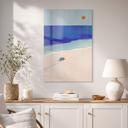 Acrylglas schilderij Kleine schildpad aan zee - Rivers