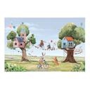 Kinderkamer Textielposter Boomhuisfeest - Oliver Robins