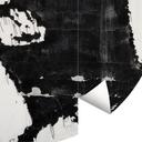 Papier peint photo Banksy - Le lanceur de fleurs - Rond