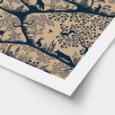 Poster Dierensilhouetten in het Noordse Bos - Oliver Robins
