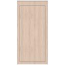 Wandpanelen Wandbekleding zand met houtnerf met kader