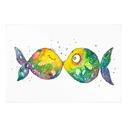 Textielposter Fish in Love - Hagenmeyer