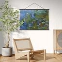 Textielposter Waterlelies 1918 - Monet