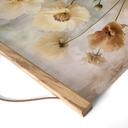 Textielposter Bloemenpracht in warme pasteltinten - Paksoylu
