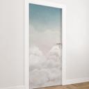 Lámina adhesiva para puerta Nubes Tranquilas - Oliver Robins