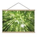 Textielposter Bomen in het Bos