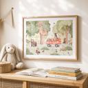 Poster Dieren Brandweer in het Bos - Oliver Robins