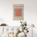 Houten Wanddecoratie Abstract koraal in Matisse-stijl - Costa