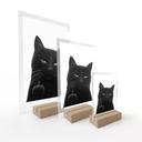 Présentoir de table Chat noir effronté - Korenkova